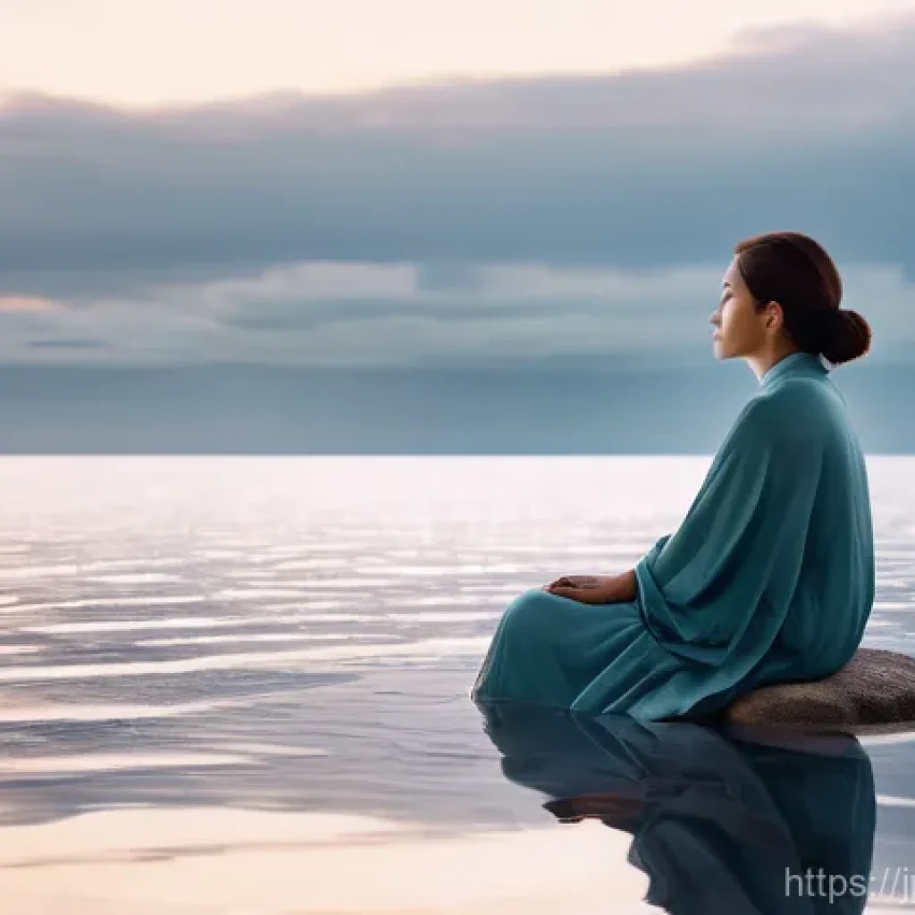 메타인지 훈련의 과정 - **Prompt 1: Inner Observer and Emotional Clarity**
    "A person, gender-neutral, in their late 20s,...
